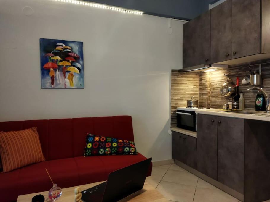 Studio In City Center Apartment Kavála ภายนอก รูปภาพ