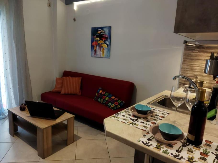 Studio In City Center Apartment Kavála ภายนอก รูปภาพ